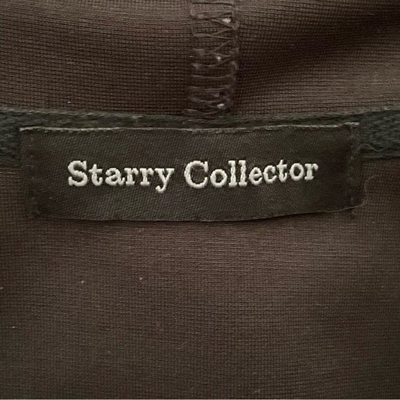 Harajuku Starry Collector Pastel Goth Kawaii Oversized Black Hoodie - Picture 2 of 15